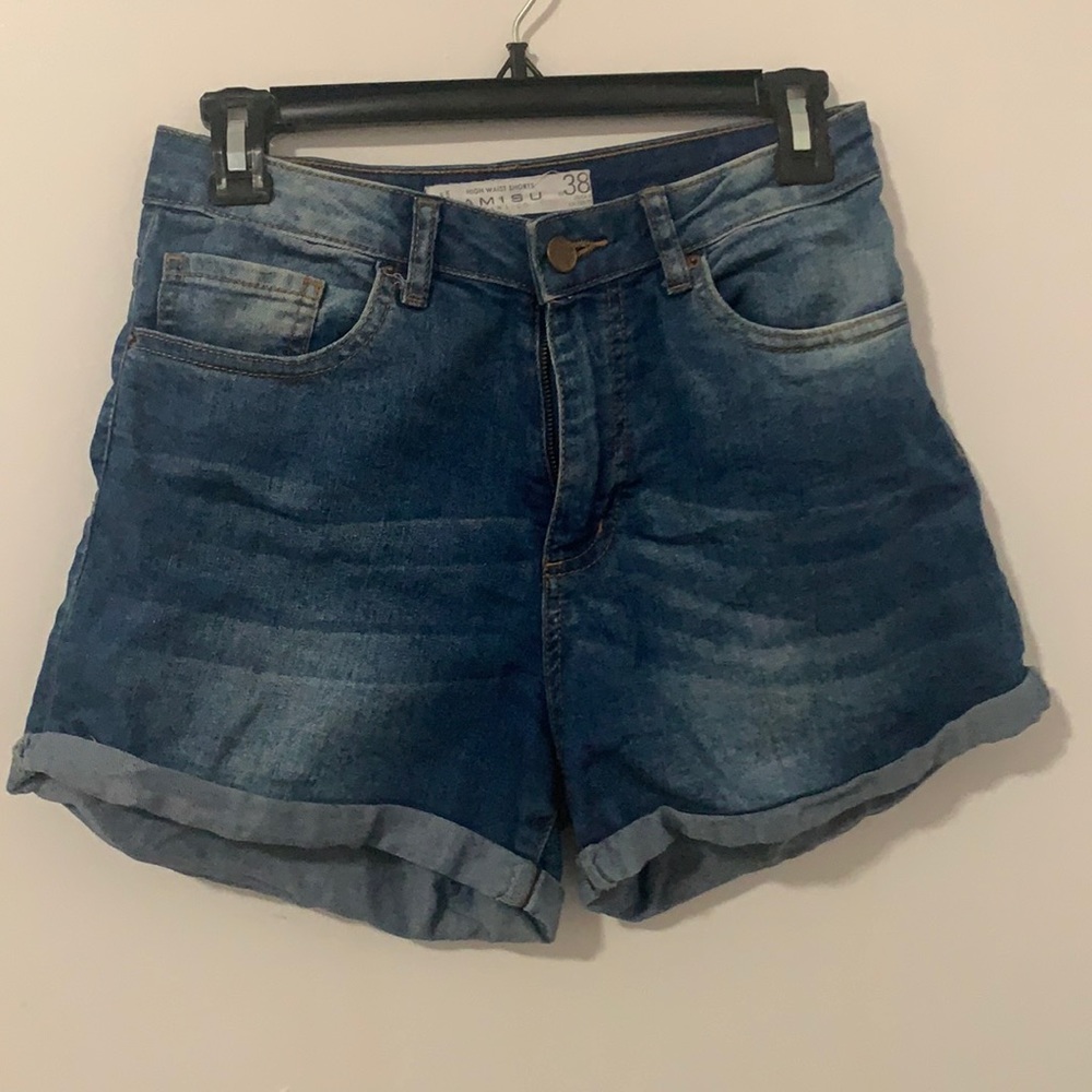 High waist shorts jeans 8